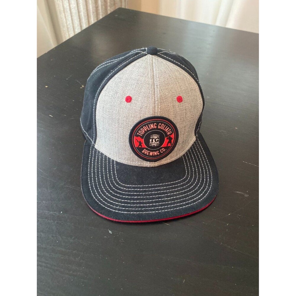 Toppling Goliath Brewing Co Decorah Iowa Flat Bill Hat Cap One Size OS Snapback